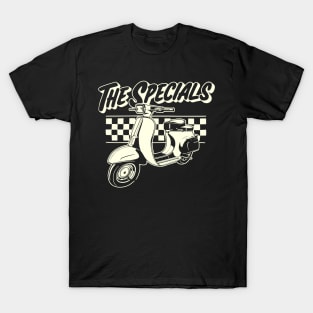 The Specials Band Enjoy Popular With Many Songs Retro The Specials Mods Scooter Funny Gift T-Shirt